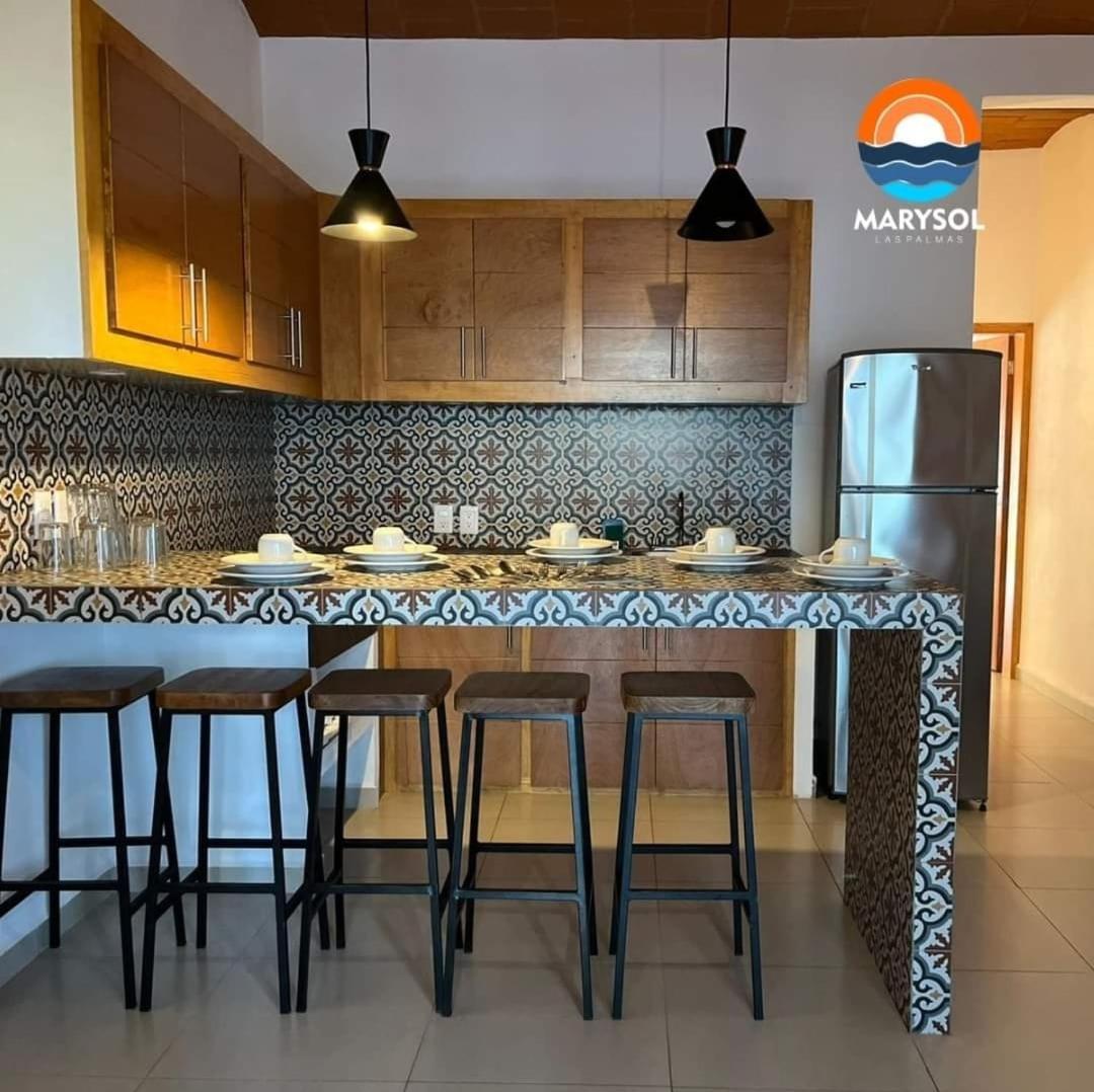 Marysol Las Palmas Rincon de Guayabitos Bagian luar foto