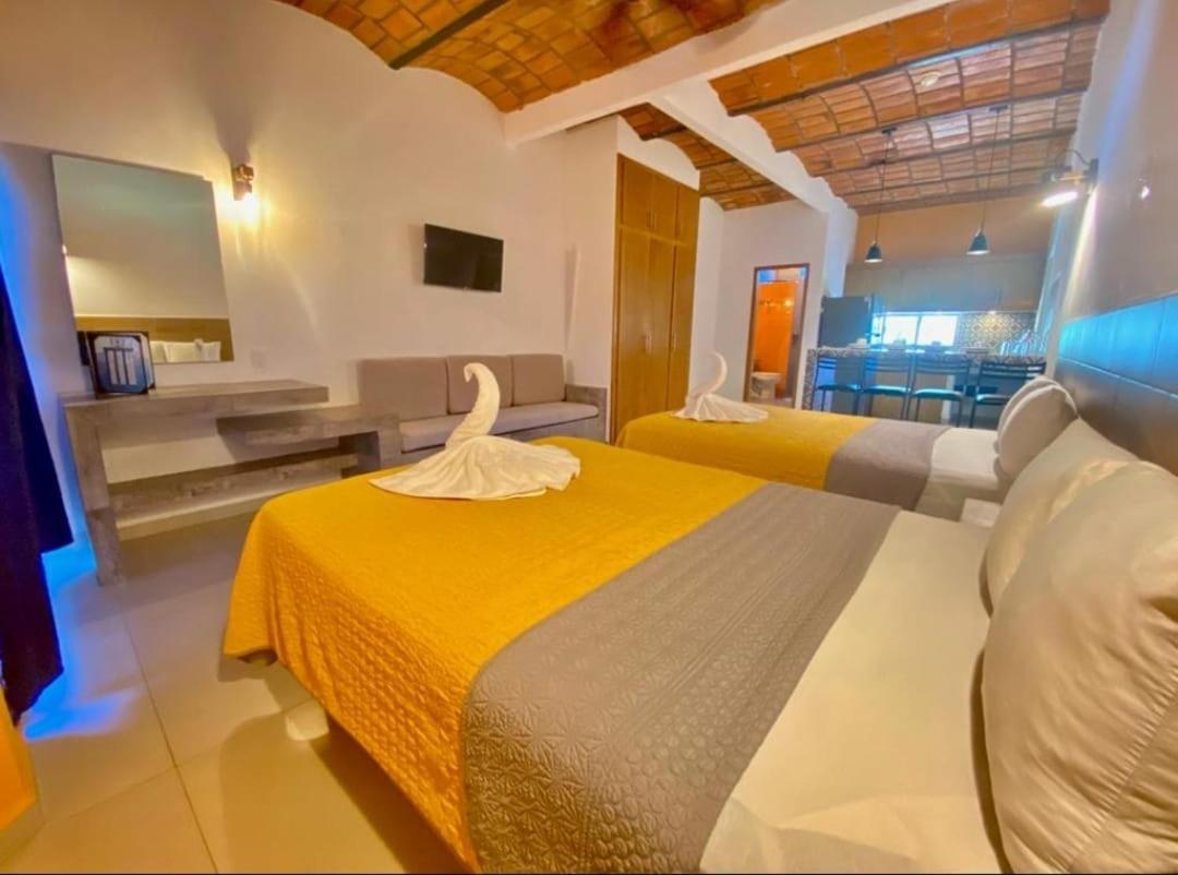 Marysol Las Palmas Rincon de Guayabitos Bagian luar foto